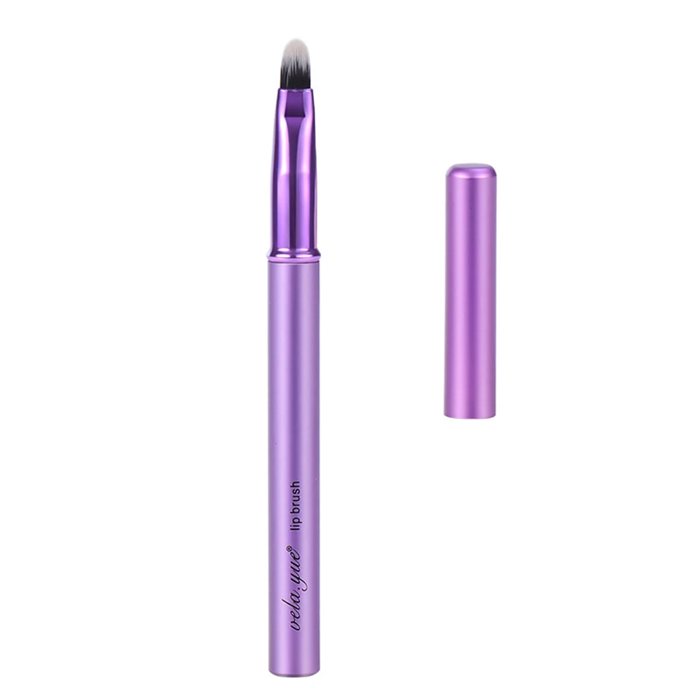 Eyes Makeup Brushes with Cover Eyeshadow Eyeliner Lip Gloss Make Up Brush - 5