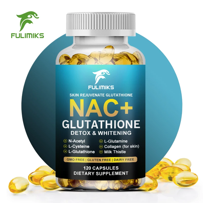 

NAC Capsules - NAC Supplement for Lung Health & Immune Support, Liver Support & Antioxidants - with Freeform N-Acetyl-L-Cysteine