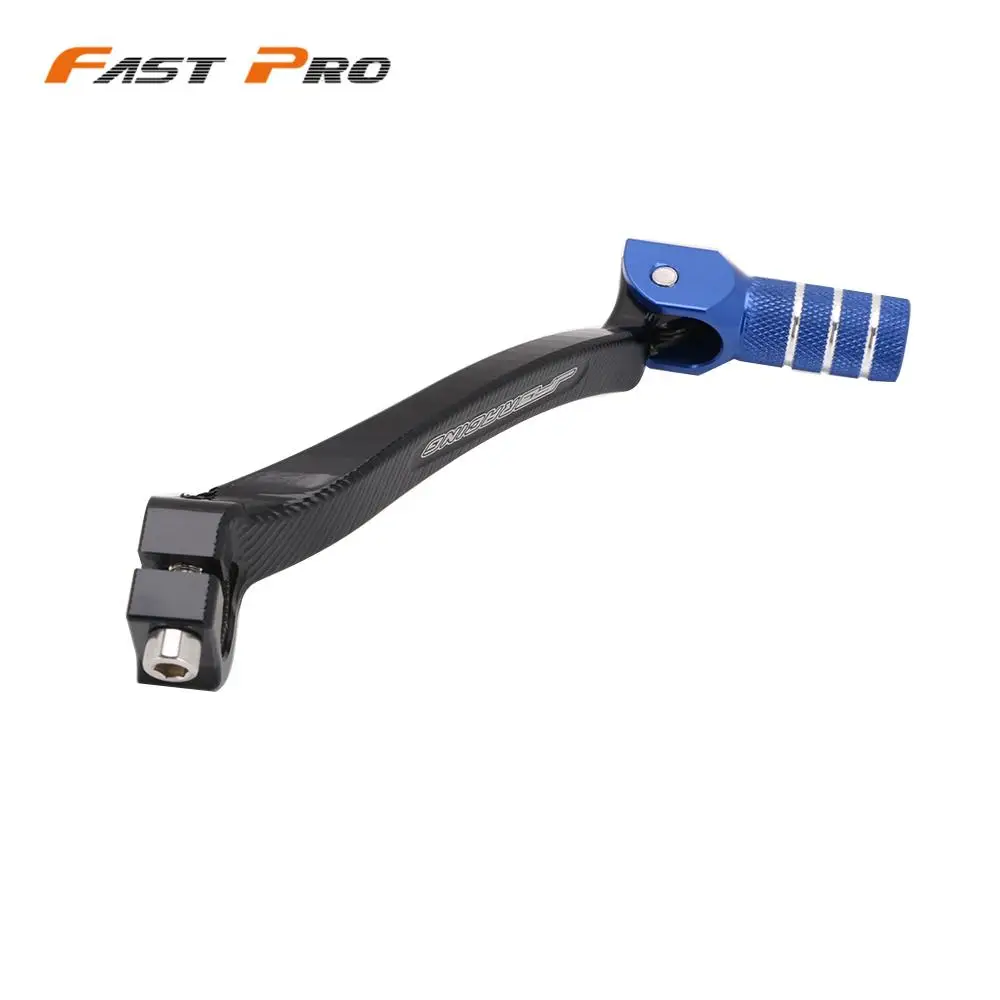 Motorcycle Blue CNC Aluminum Gear Shifter Shift Lever For YAMAHA YZ250F YZ450F 2014- YZ250FX WR250F YZ450FX WR450F -
