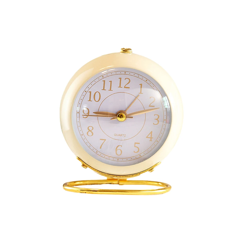 

Durable Alarm Clock Clock Green Including Night Vision Loud Metal Sounds Time Display 1 Alarm Clock 10.5x7.6cm