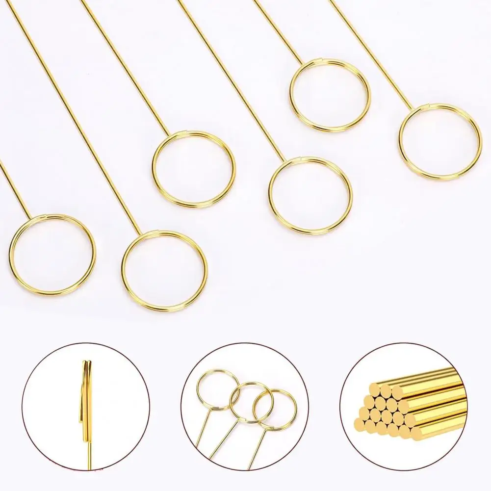 20Pcs Flower Arrangement Card Holder Photo Clip Holder Gold Metal Floral Table Number Clips for Wedding Home Decorations Place Card Holders Floral Card Holders