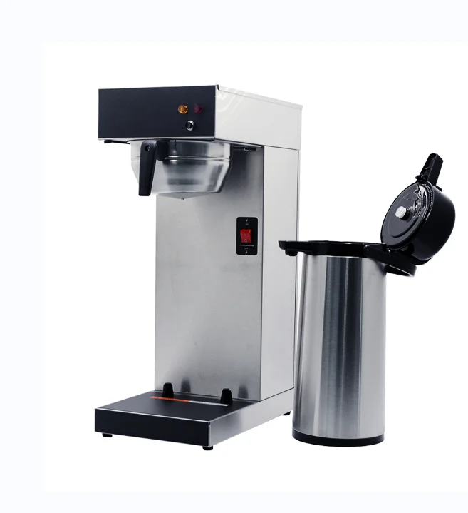 

Large Capacity 2.2L Coffee Shop Appliances Coffee Brewer Multi Drink Commercial American Coffee Machine