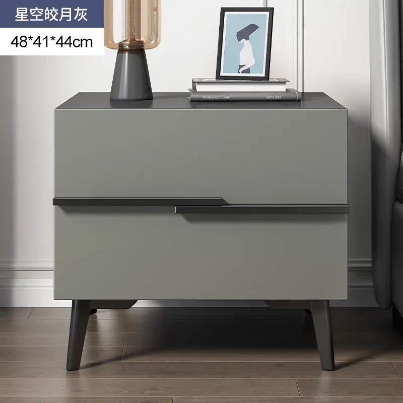 

2023 Year New AOLIVIYA Bedside Table Simple Household Italian Bedside Table Small Bedside Storage Locker Bedroom Furniture