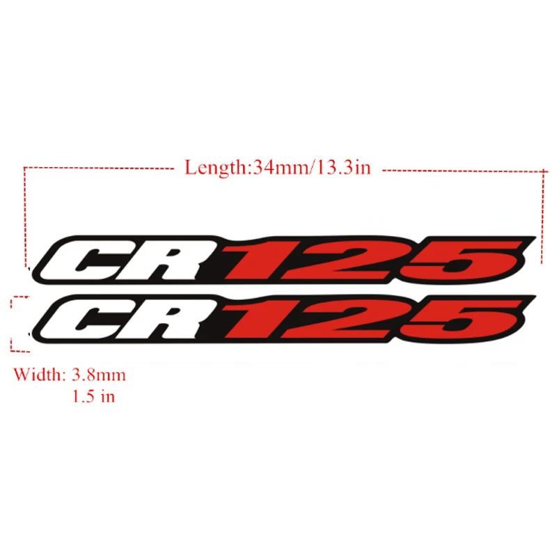   ü ̺ Ʈ ڽ  Į ݻ ƼĿ, ȥ CR125 CR125R CR125M CR 125 125R 125M ׼