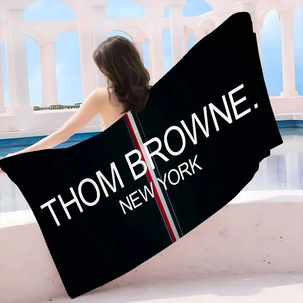 Fashion Brand T-Thom B-Brown Microfiber Beach Towel Absorbent Quick Dry Soft Yoga Swimming Resort Mountain Climbing Towel