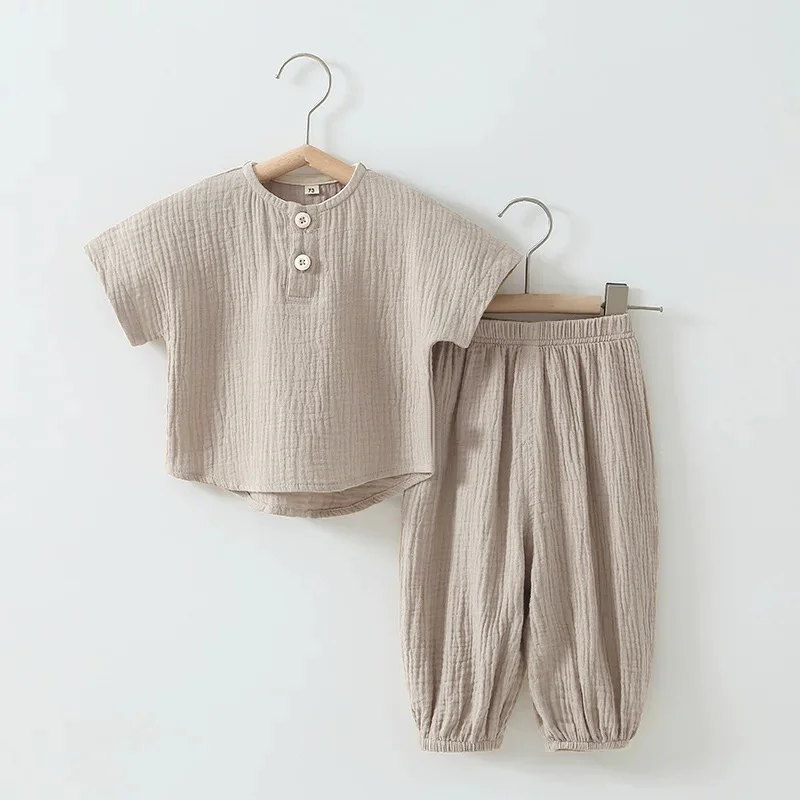 Organic Cotton T-Shirt & Pants Set 1
