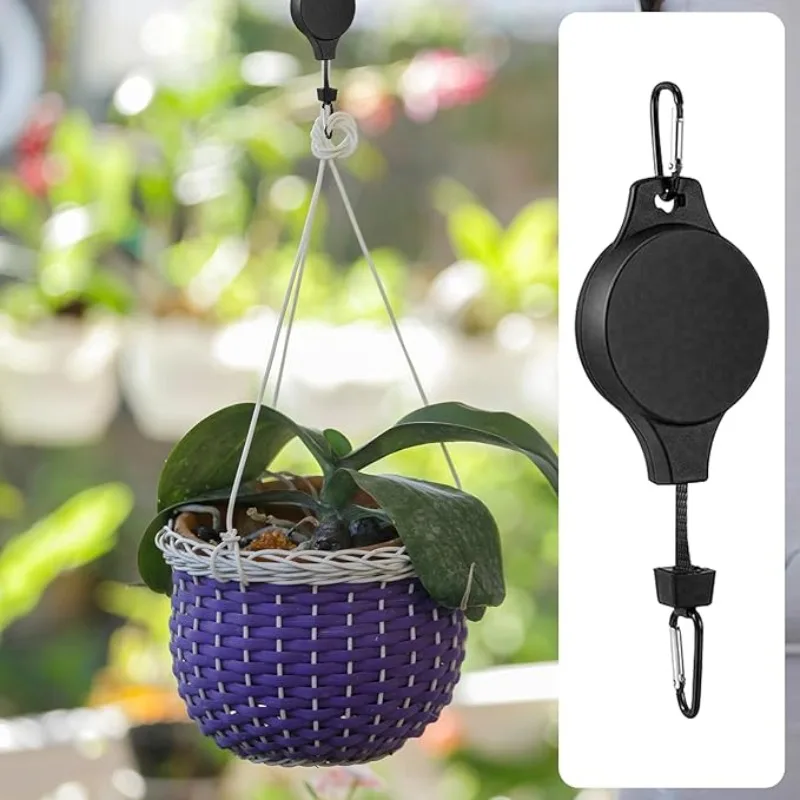 Heavy Duty Retractable Plant & Garden Accessory Hanger