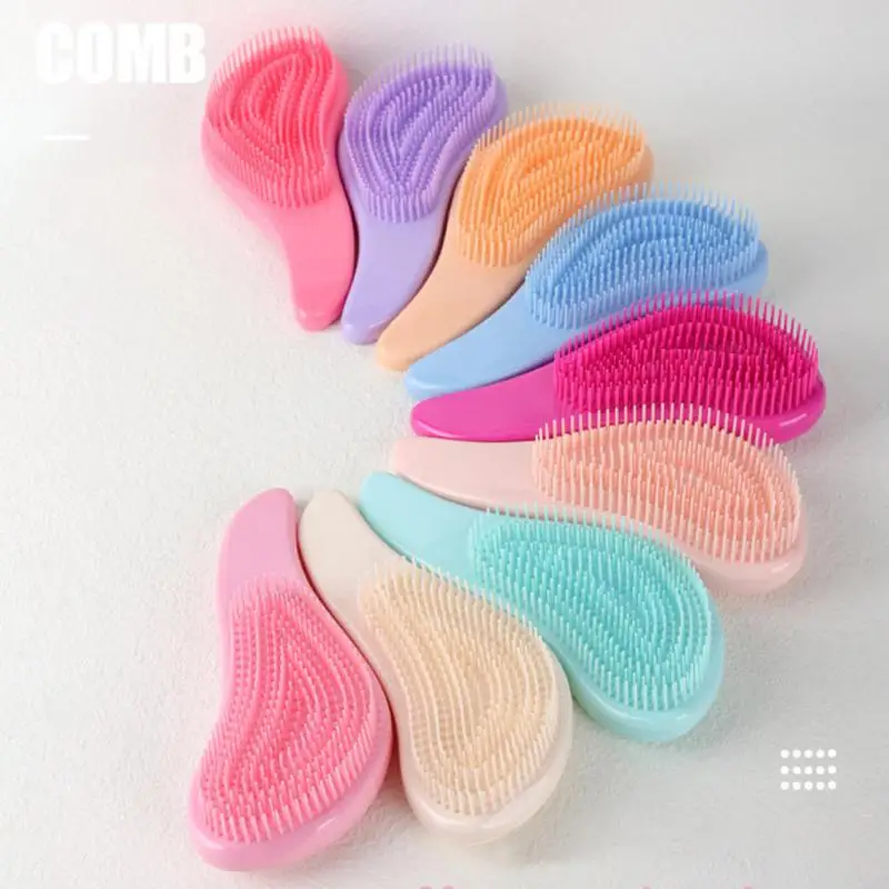 

Portable Magic Handle Hair Comb Anti Static Massage Hair Brush Detangle Shower Massage Hairbrush Combs Salon Hair Styling Tools