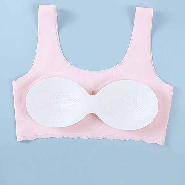 Girls Seamless Underwear Girls Vest Development Period 12-18 Years Old  Junior High School Students Bra Tube Top - AliExpress