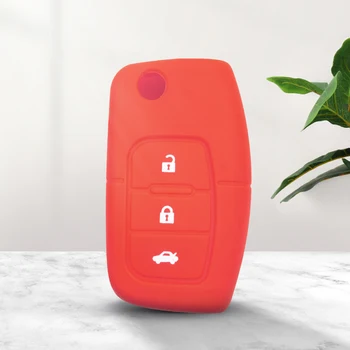 Cover chiave telecomando per Ford Fiesta Focus Focus c-max Galaxy Kuga Mondeo MK4 s-max - KEYYOU portachiavi in Silicone per auto portachiavi per Ford Fiesta Focus Focus c max Galaxy