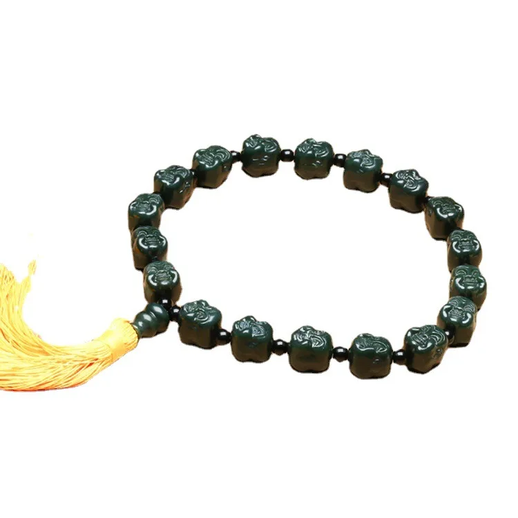 13mm Grade A Myanmar Jadeite Jade Beads For Jewelry Making Diy Bracelet  Necklace Islamic Tasbih Muslim Rosary Bead Accessories - AliExpress