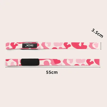Weightlifting Wrist Straps Strength Training Adjustable Non-slip Gym Fitness Lifting Strap Wrist Support Grip Band 3