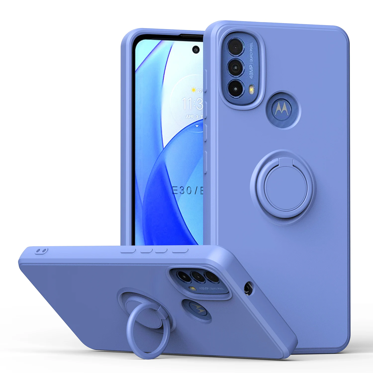 Custodia Nuovo Stile Per Motorola Moto G9 Plus G9 Power G9 Play Moto One Fusion G60S G60 E30 E40 Cover Porta Anello Magnetico Di Lusso Wit