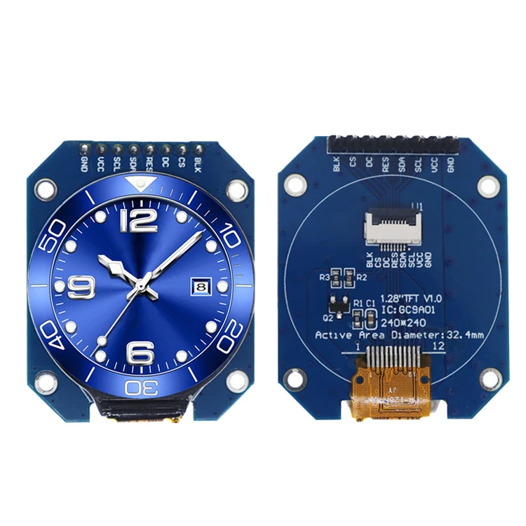 パーツ TFT TFT Display 1.28 Inch TFT LCD Display Module Round RGB 240