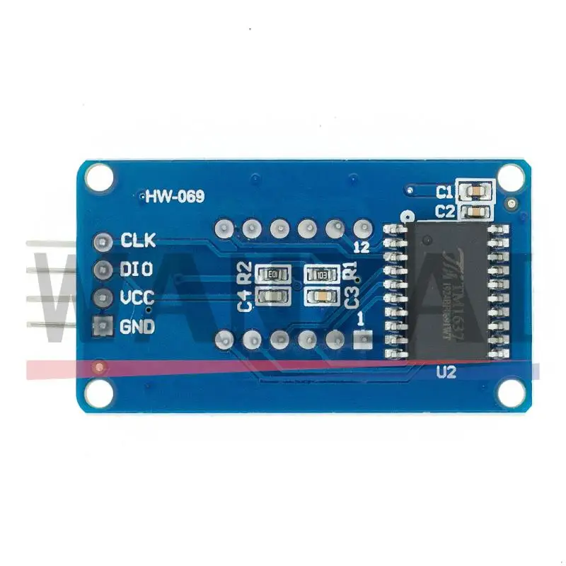 TM1637 LED Display Module for Arduino 7 Segment 4 Bits 0.36 Inch Clock RED Anode Digital Tube Four Serial Driver Board Pack led digital tube display