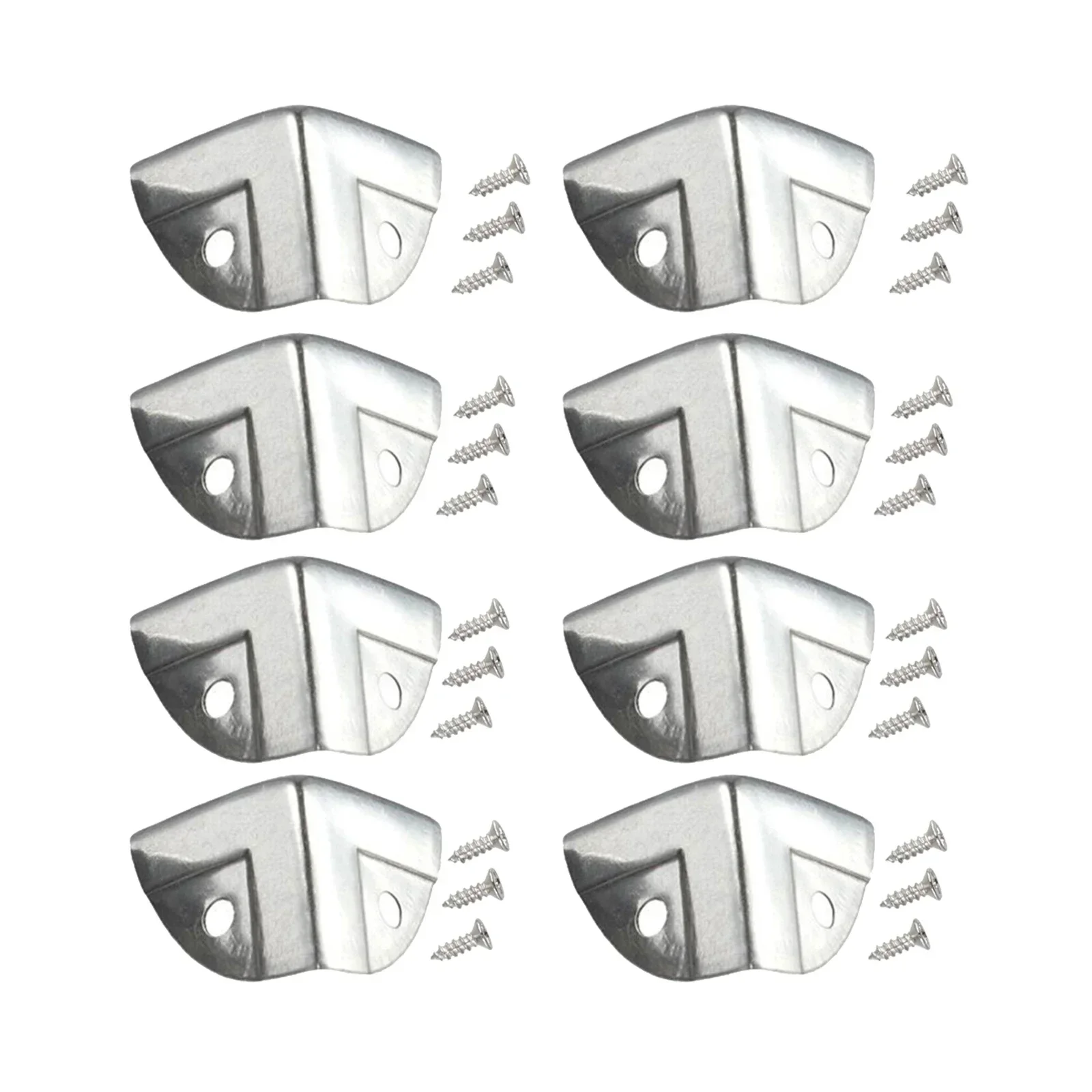 Furniture Corner Protector 4/8/12 Pieces Metal Box Corner Protector Wooden Box Corner Protector Furniture Decorative