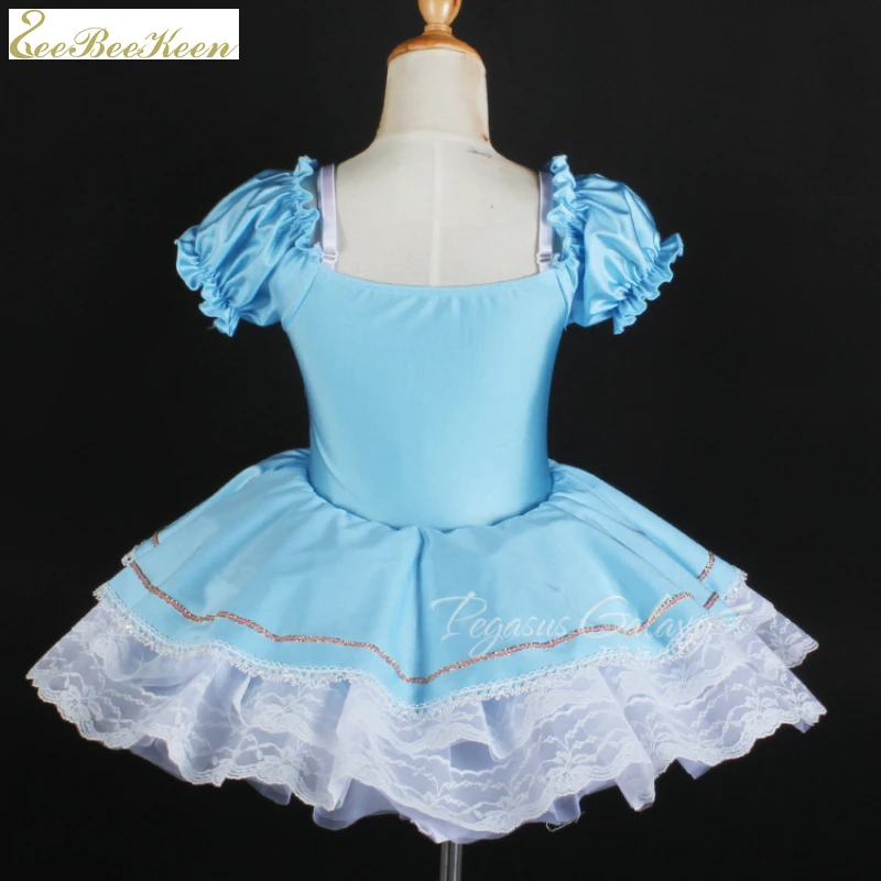blue sparkly party dress Amira Blue Tutu Dress - Girls Wedding Guest Dress main image 0