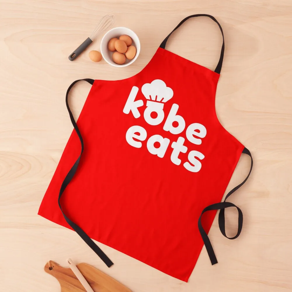 

Kobe Eats - White Apron Kitchen Tools Kitchen Apras For Women Apron