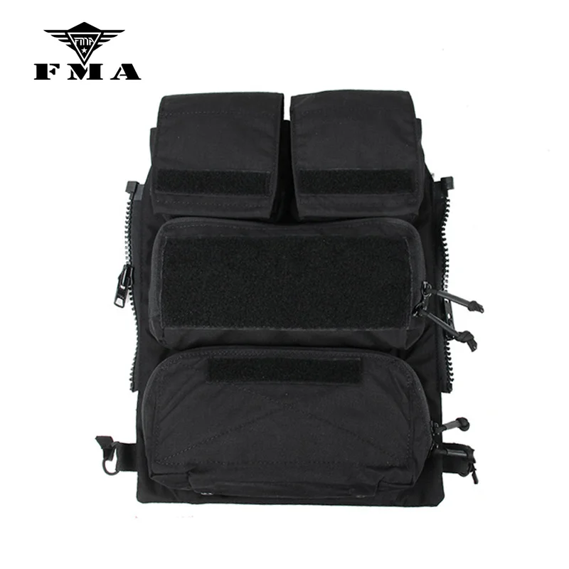 

FMA TMC Tactical Zipper Pouch Bags Coyote Brown for Tactical Vest 16-19 AVS JPC2.0 CPC Free Shipping