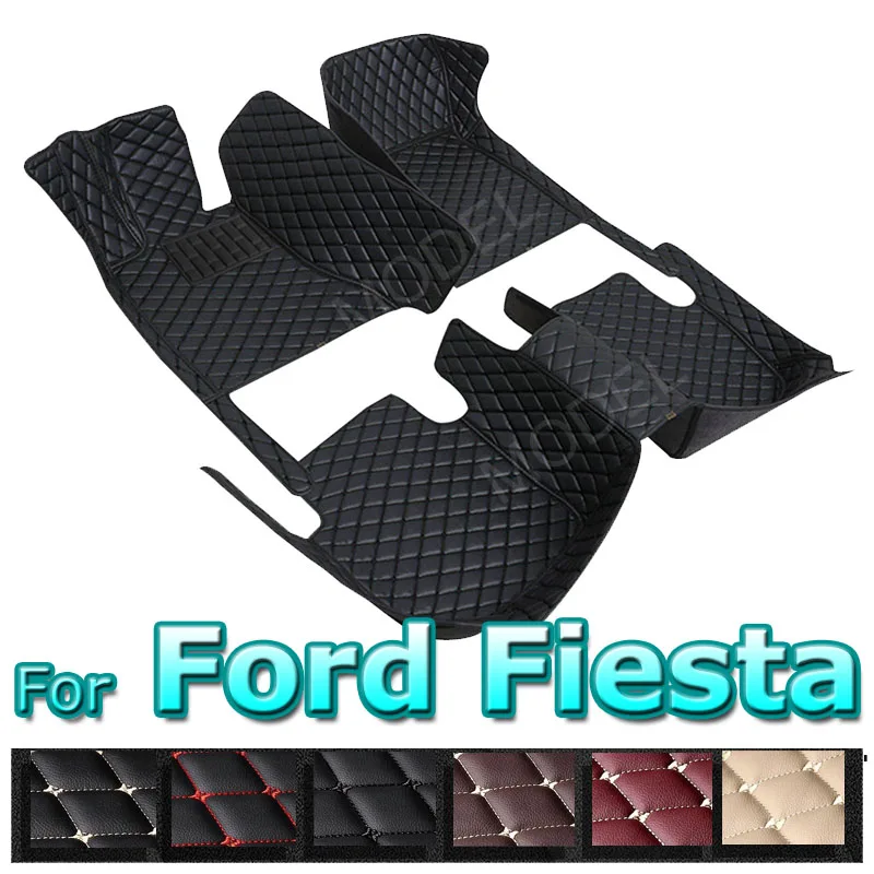 

Car Floor Mats For Ford Fiesta 2009 2010 2011 2012 2013 2014 2015 2016 2017 Custom Auto Foot Pads Interior Accessories