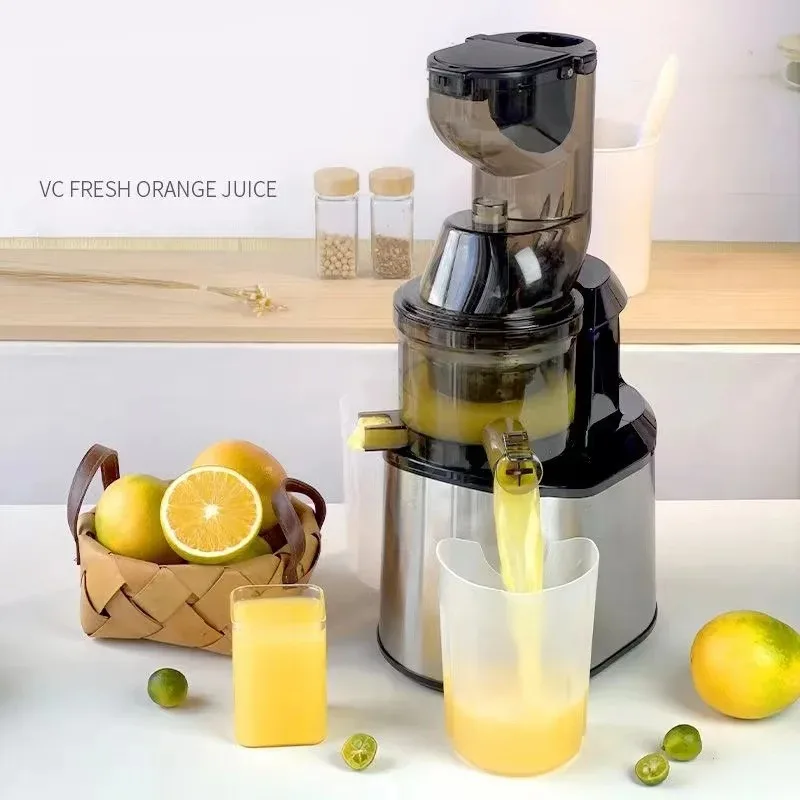 Stainless steel new juicer juice residue separation original home automatic large caliber 3