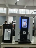 10.1 Inch Big Screen Commercial Coffee Machine With 2 Bean Containers And 4 Soluble Canisters 2