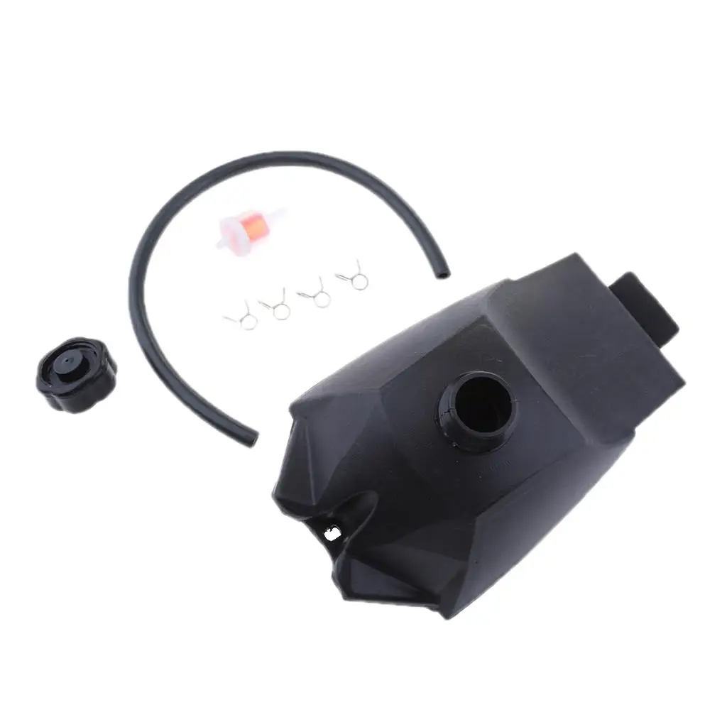Gas Fuel Tank Filter Hose Pipe with Clips for 49cc Mini Dirt Bike Pocket ATV