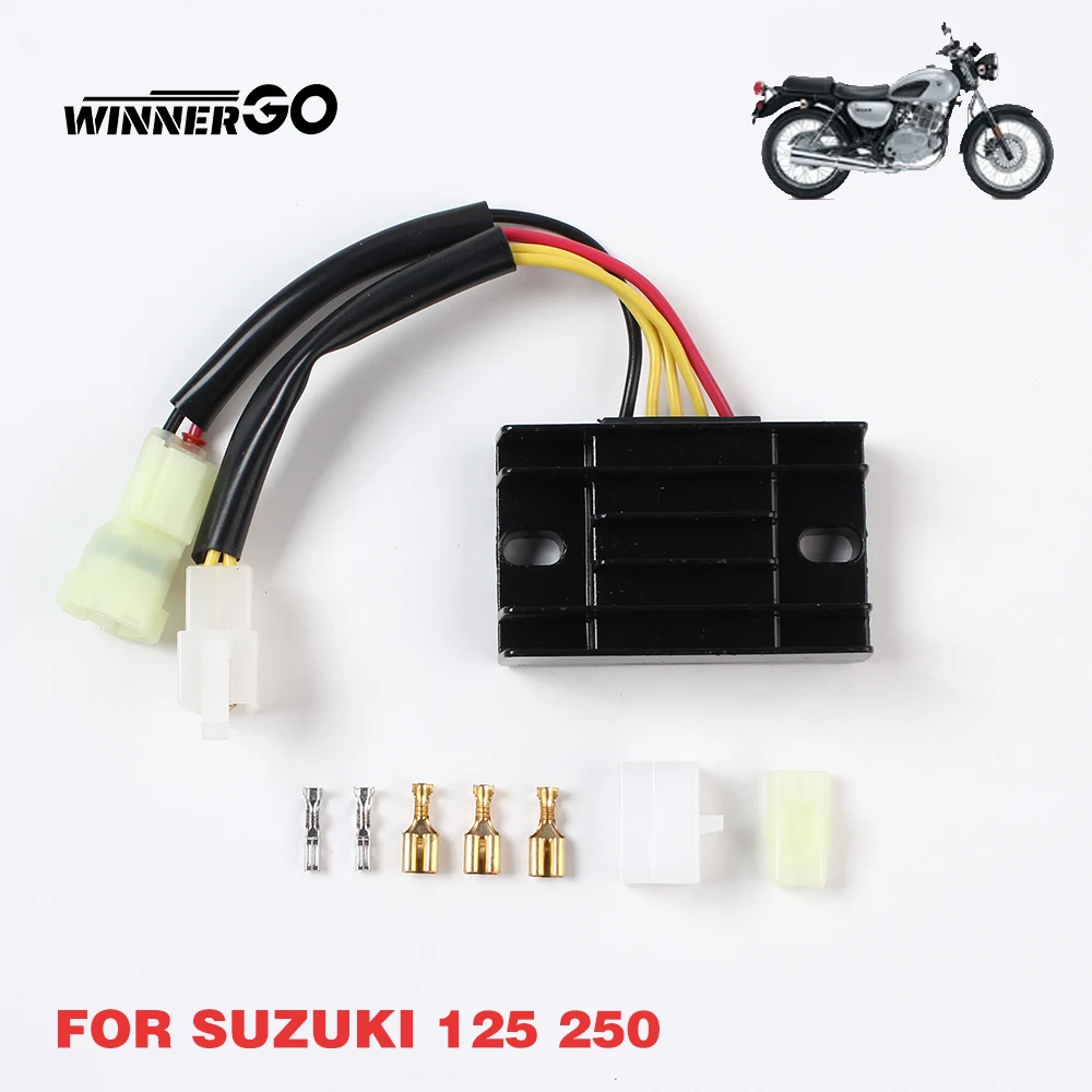Motorcycle Regulator Voltage Rectifier For Suzuki TU125