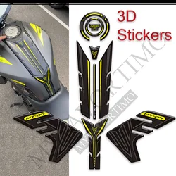 For Yamaha MT07 MT 07 SP MT-07 Motorcycle Tank Pad Grips 3D Stickers Decals Protector Gas Fuel Oil Kit Knee 2018 2019 2020