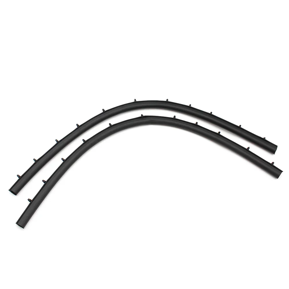 2Pcs for Peugeot 301 2014- Citroen Elysee Front Engine Hood Sound-proof Seal Strip