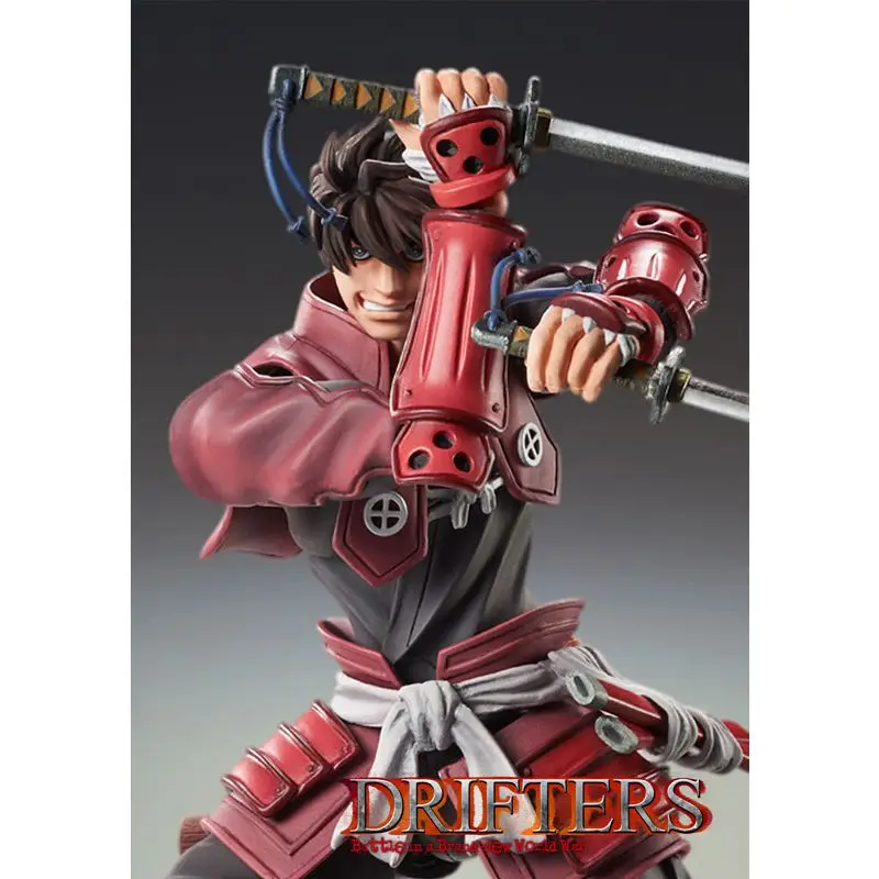 In Stock Original Super Action Statue TV Anime Drifters Toyohisa Shimazu  Action Figure Model Action Anime Toys