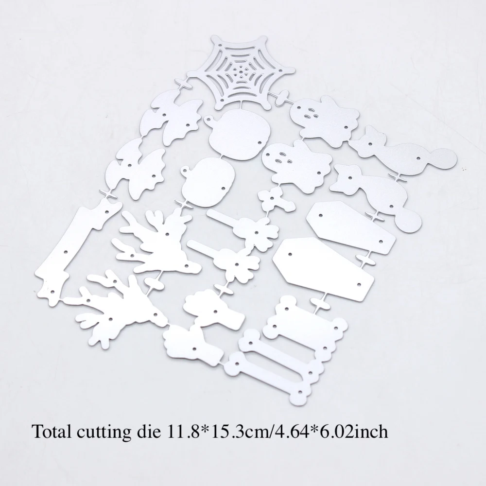 ZFPARTY Tiered Tray Halloween Add on Metal Cutting Dies Stencils for DIY  Scrapbooking Decorative Embossing DIY Paper Cards - AliExpress