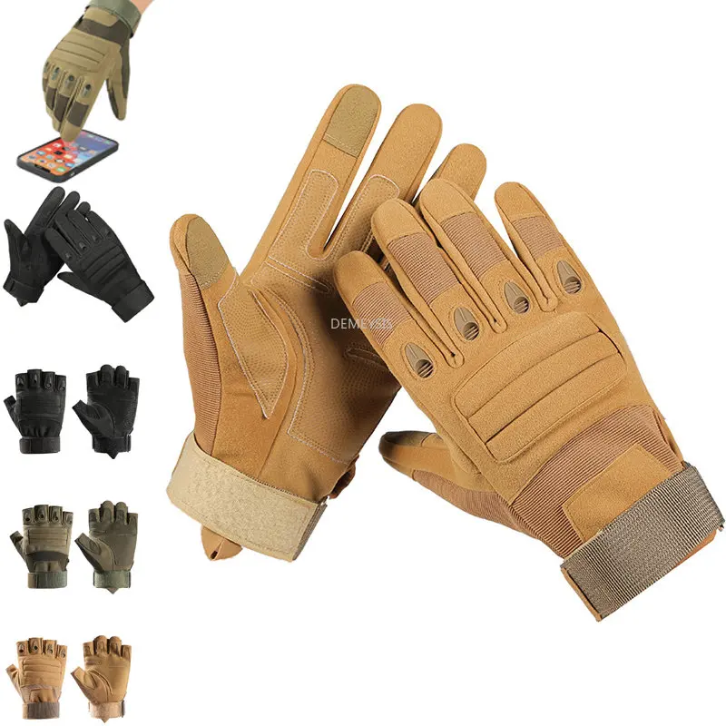 Touch Screen Military Gloves Full Finger Tactical Combat Shooting Glove