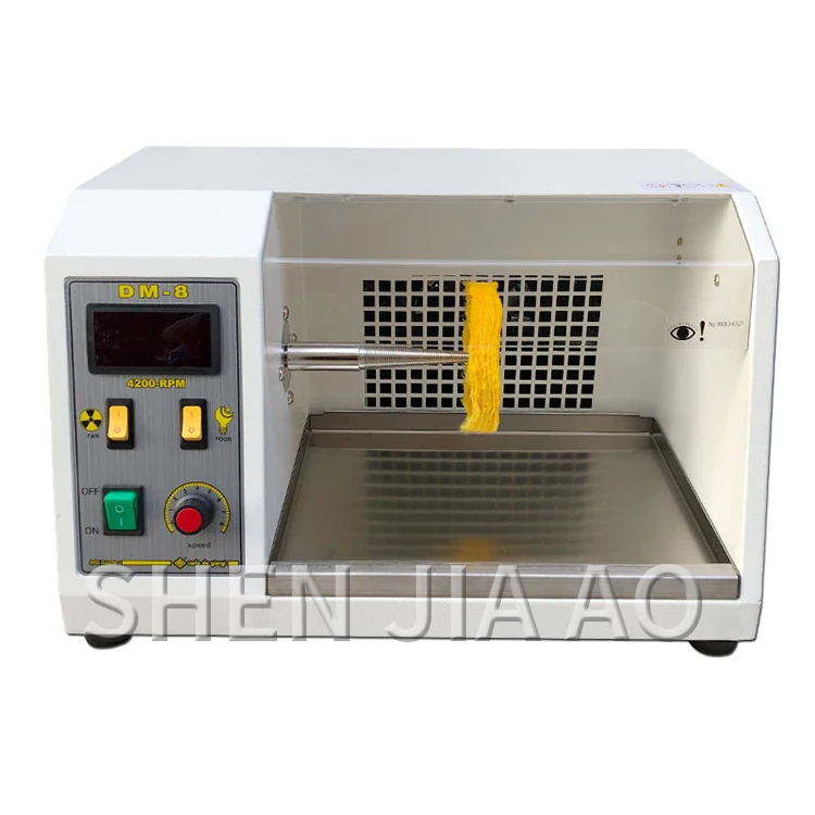 Jewelry cloth wheel polishing machine DM-8 desktop grinding adjustable speed var