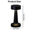 USB Rechargeable Touch Desk Lamp Wireless Bedside Decorative LED Table Lamp Restaurant Coffee Bar Home Mood Lighting Night Light 6
