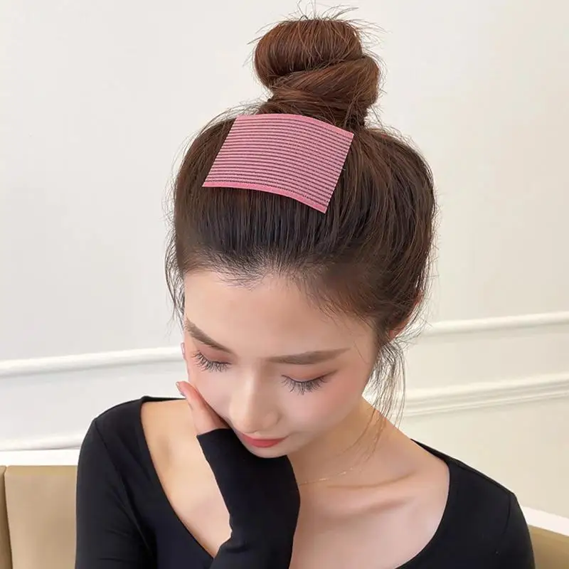 10 Stück Einfarbige Pony-Haarklammern, Magische Klebepatches für Frauen, Gesichtsreinigung, Make-up, Haaraccessoires, Styling-Werkzeuge – Detail 5