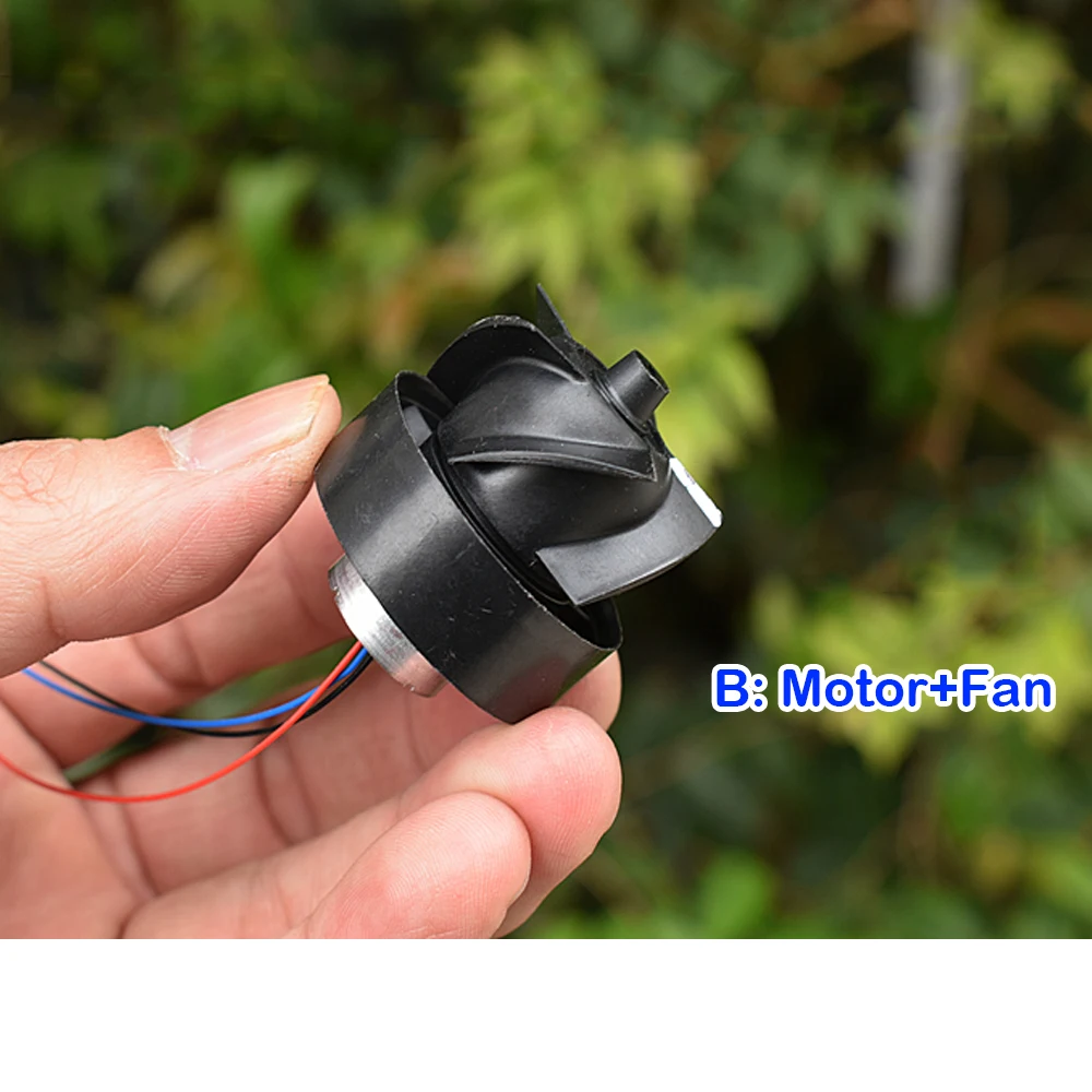 DC12V 20000RPM Micro 16mm Three-phase Brushless Motor Brushless Duct Fan Ball Bearing High Speed High Air Volume