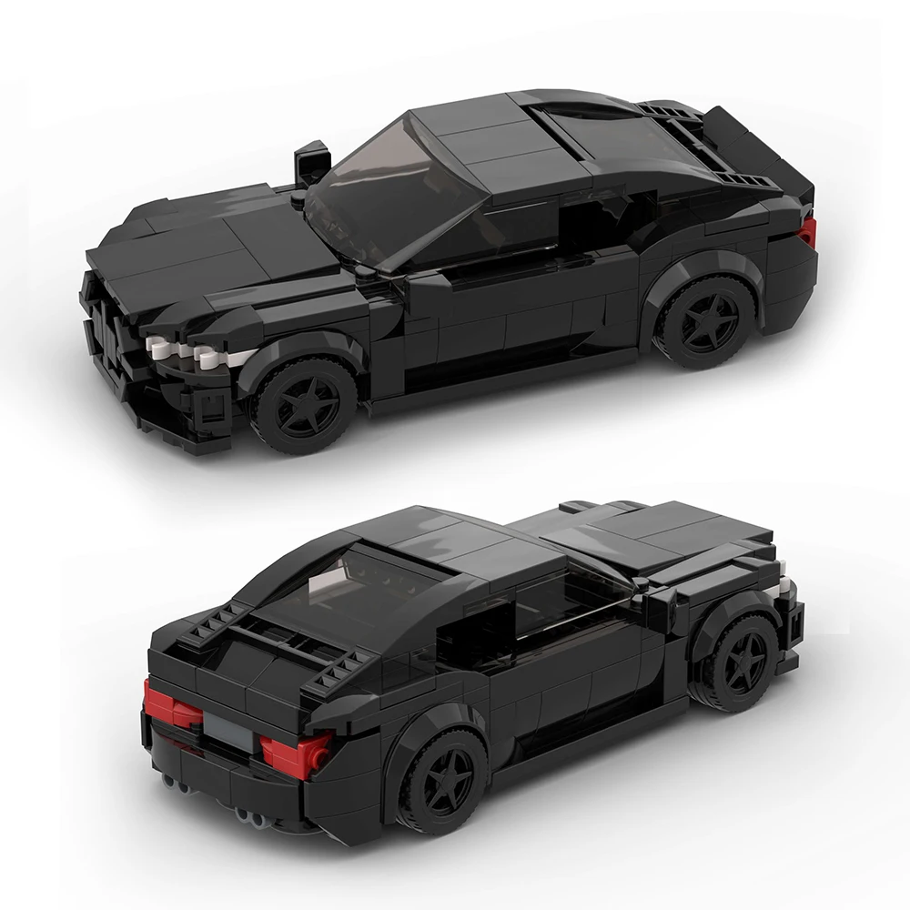 슈퍼카 시티 스피드 레이싱 스포츠카 E36 E46 블록 MOC M3 E30 M4 레이서 차량 M5 테크닉 브릭 어린이 장난감