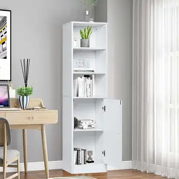 3 types Bathroom Cabinet Bathroom Cupboard 1 Door 3 Shelves Floor Mounted Vanity Storage Unit with Shelf Furniture with Drawer