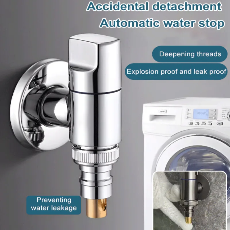 Connettore Rubinetto Universale Tamburo In Ottone Snapon Rubinetto Automatico Beccuccio Lavatrice Rubinetto