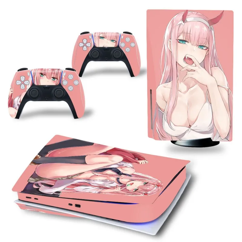 Per Ps5 Console Skin Disc Edition Gaming Control Skin Controller Manette Ps5 Accessoire Compatibile Con Accessori Ps5 Deco