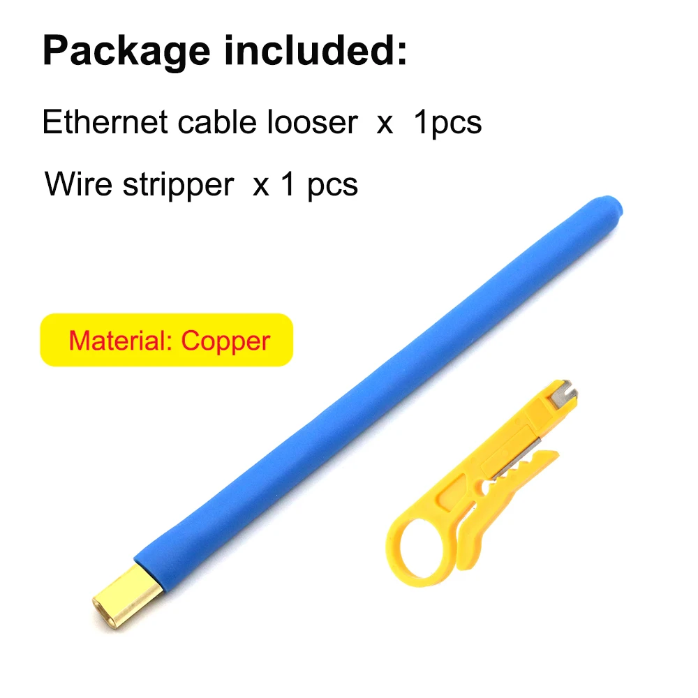 xintylink Networking engineer tools Network wire looser for CAT5 CAT6 Ethermet cable releaser twisted wire core separater wire line tester Networking Tools