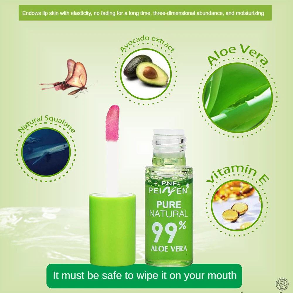 Color Changing Lipstick Water Moisturizing Discoloration Aloe Vera Lipstick Water Makeup Moisturizing Lip Gloss 1/2/10/50pcs lip gloss,lip makeup,lip glaze,lip tint,lip stain