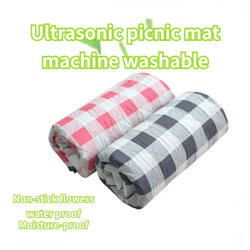 

Portable Foldable Mat Outdoor Ultrasonic Picnic Mat Wholesale Camping Waterproof Moisture-proof Thick Tent Mat Manta Impermeable