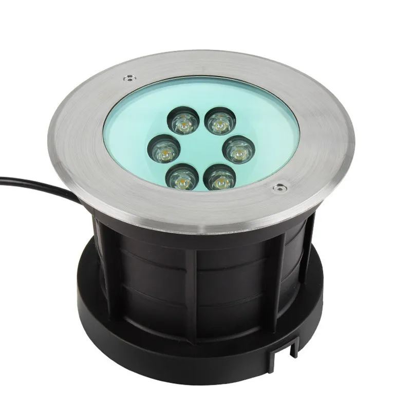 

Led Polarized Spotlight Embedded Aisle Corner Light Deck Lights 12W Outdoor Ip67 Waterproof Bevel Angle Underground Light 220v