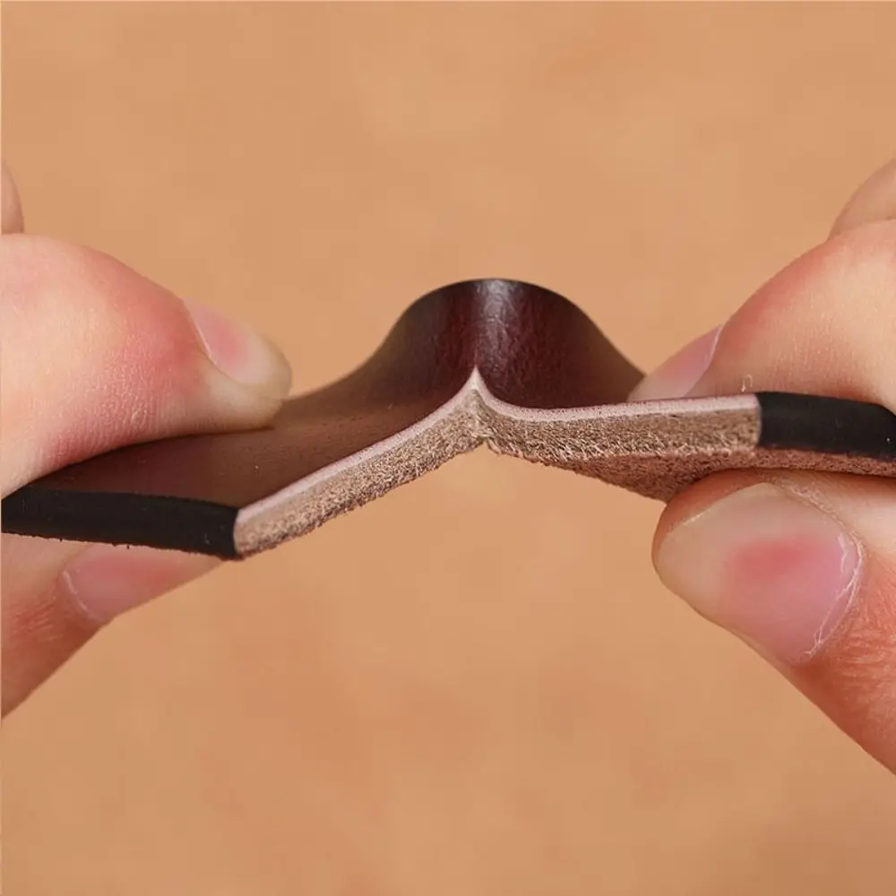 3,3/3,8 cm langlebiger Gürtelkörper aus Rindsleder ohne Schnalle für glatte, automatische Dornschließe, Gürtelriemen ohne Schnalle, für Männer und Frauen – Detail 6
