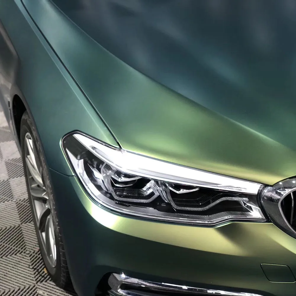 

Vinyl Wrap Colors Glitter Chameleon Wrap Vehicle Vinyl Gloss Color Shift Jungle Green