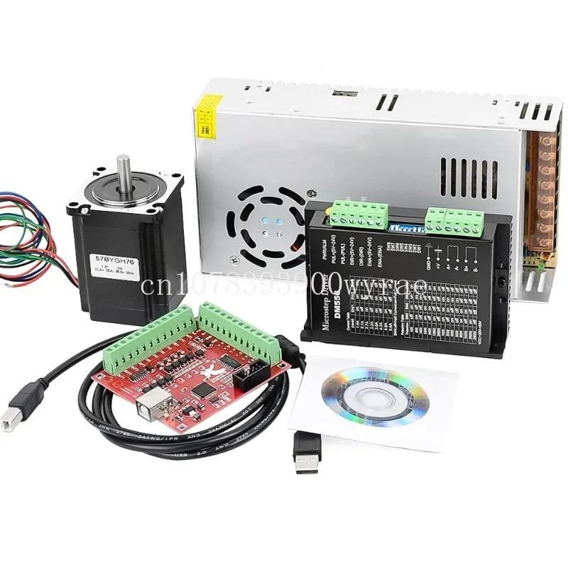 

С драйвером двигателя TB6600/DM542/DM556 с блоком питания