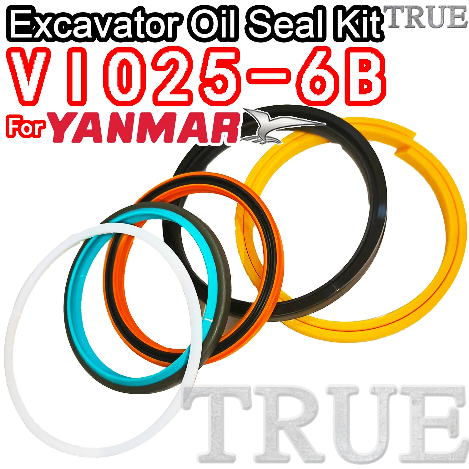 

For VIO25-6B Yanmar Oil Seal Excavator Repair Kit VIO25 6B BOOM ARM Bucket Hydraulic Pump Digger Clamshell Shovel Adjust Swing