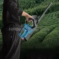 Electric Hedge Trimmer Brushless Cordless Rechargeable Hedge Trimmer Pruning Saw Cutter Picking Hedge Machine Garden Tools 1